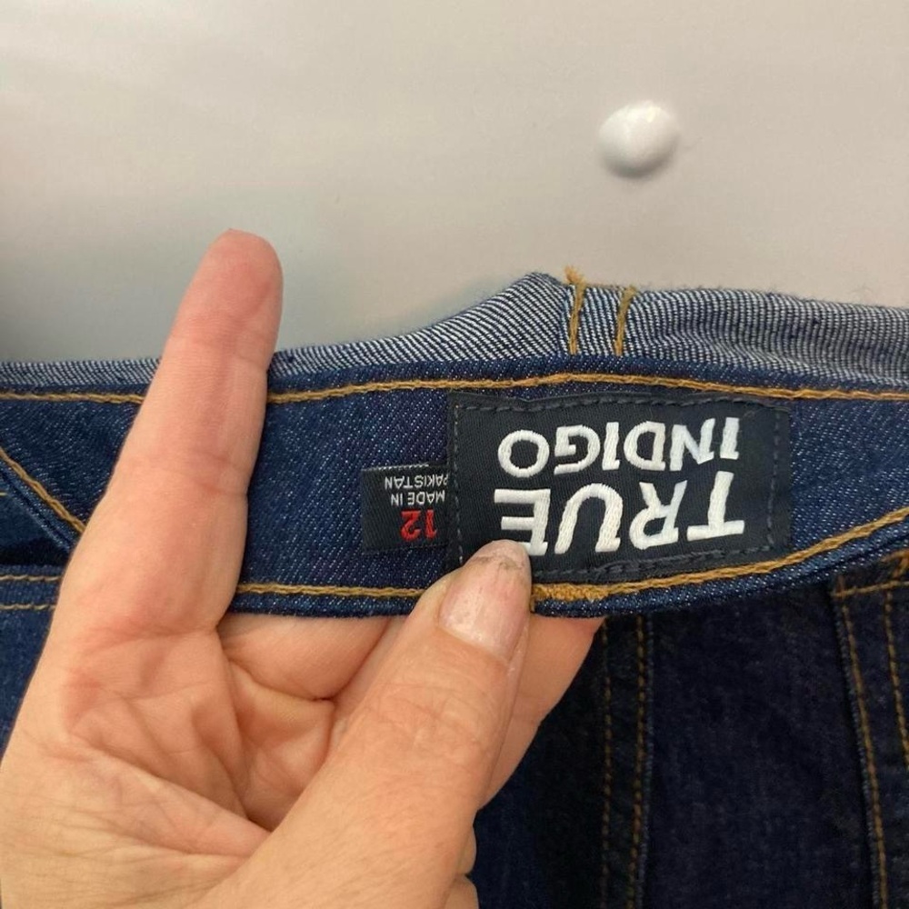 True Indigo navy blue jeans NWT 12 - Picture 3 of 3